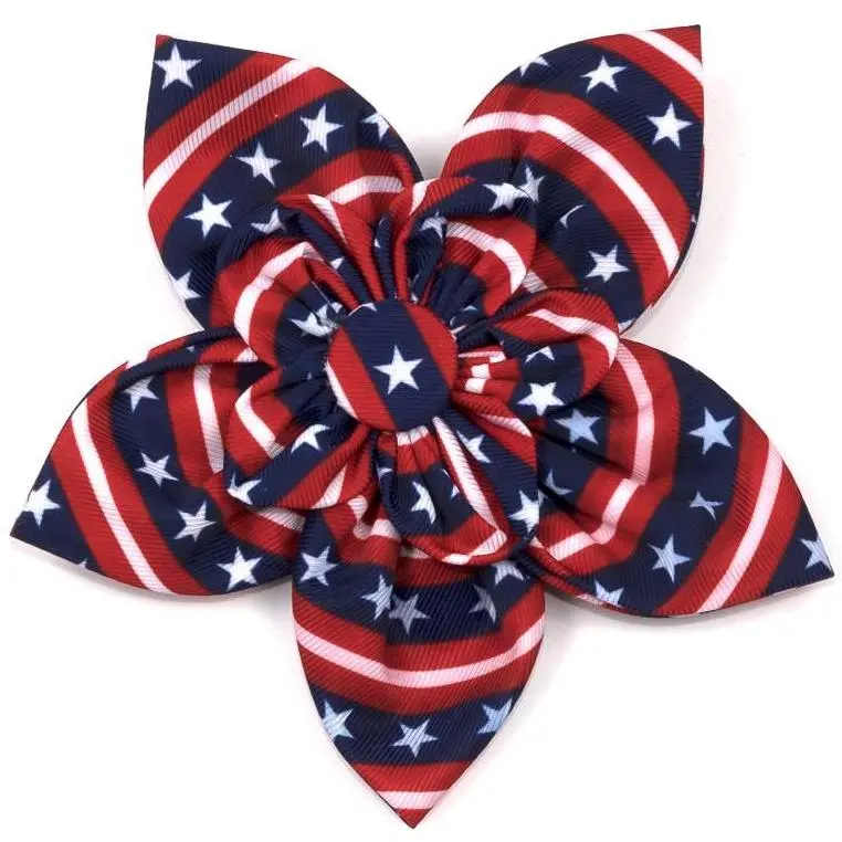 The Worthy Dog | Stars And Stripes Flower 1