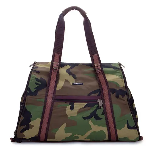 Wagwear | Cotton Ripstop Airline Carrier In Camo 1