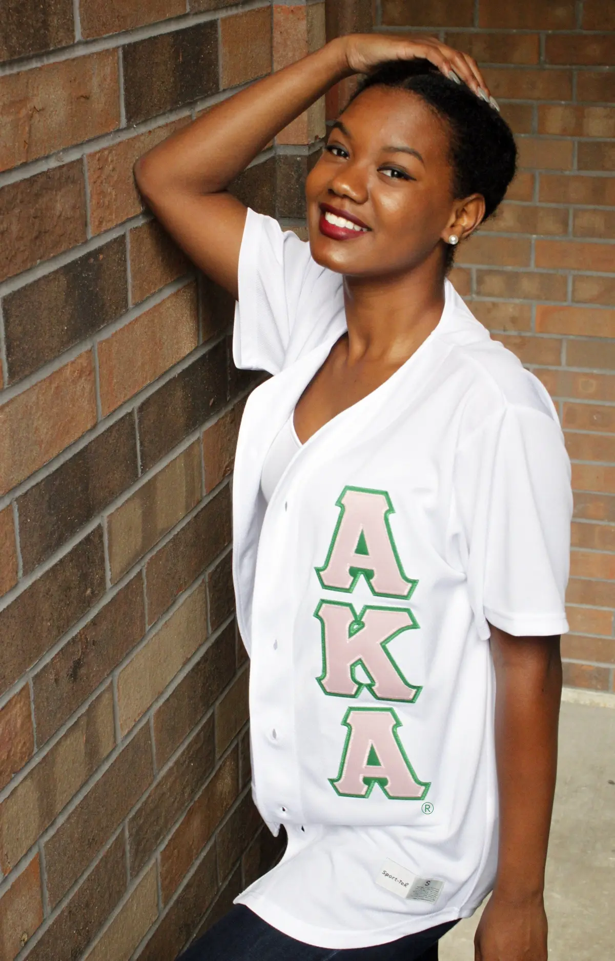 Alpha Kappa Alpha Baseball Jersey 1