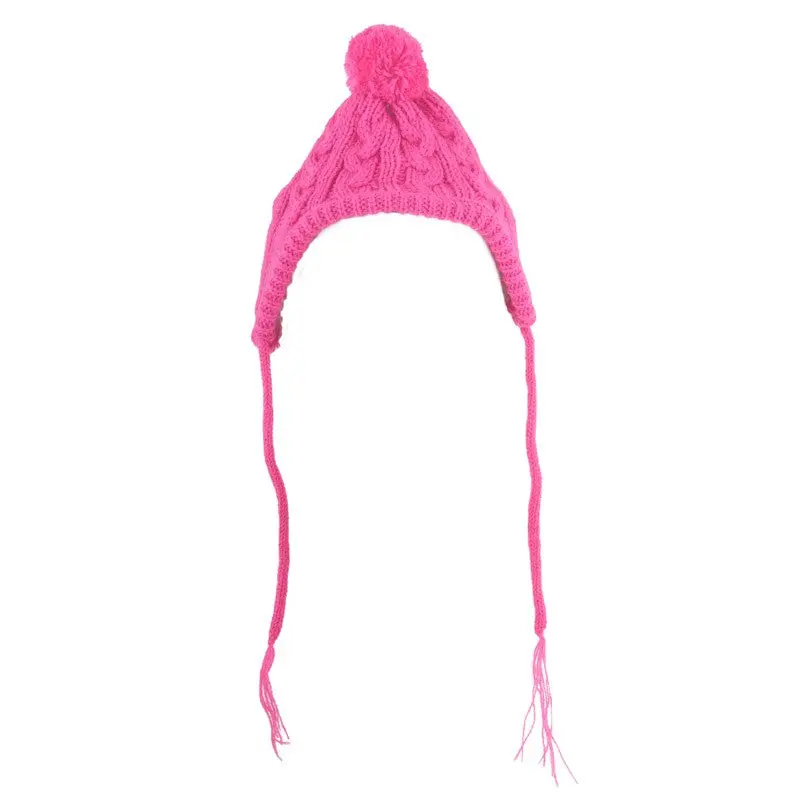 Worthy Dog | Toboggan Hat In Pink 1