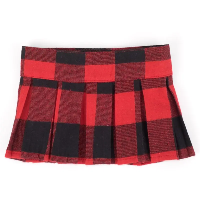 Worthy Dog | Buffalo Plaid Skirt 1