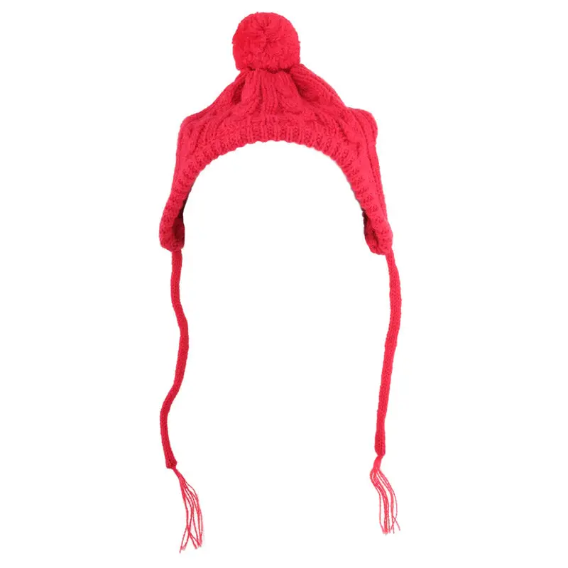 Worthy Dog | Toboggan Hat In Red 1