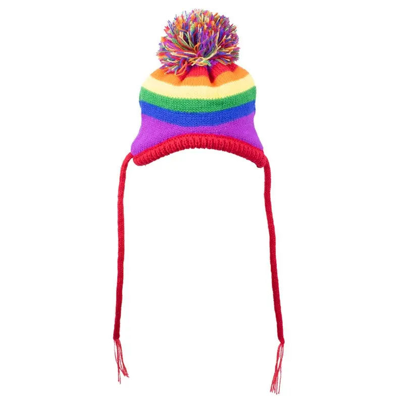 Rainbow Stripe Hat (Final Sale) 1