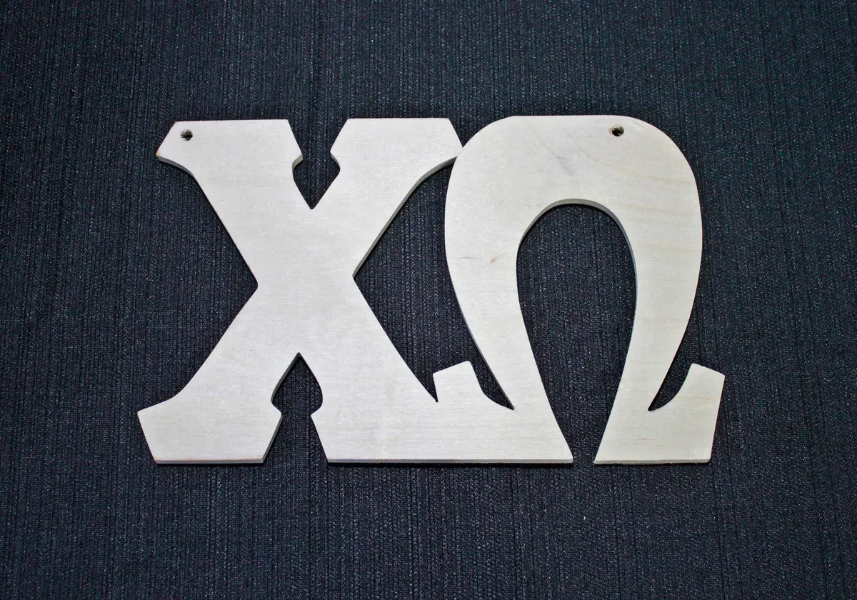Chi Omega Wood Door Deck 1
