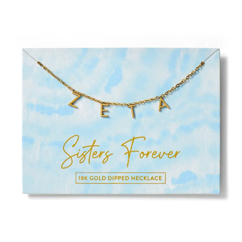 Zeta Tau Alpha Name Necklace 1