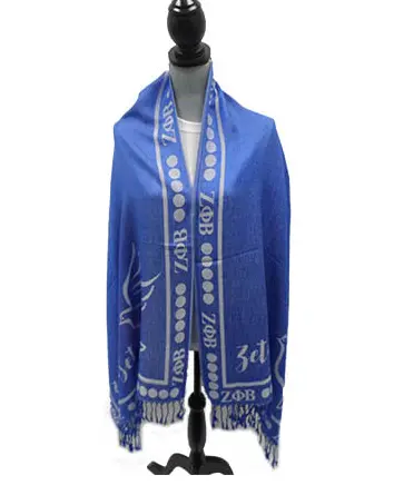 Zeta Phi Beta Pashmina Scarf 1