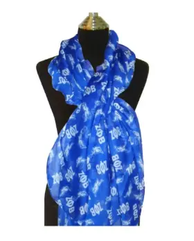 Zeta Phi Beta Gauze Scarf 1