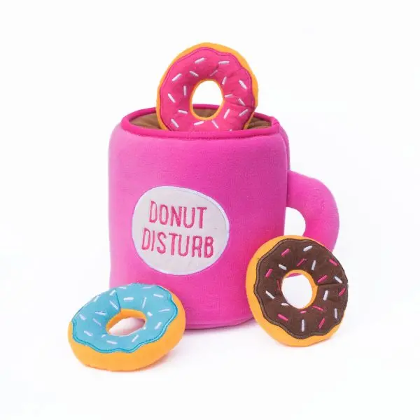 Zippy Paws | Donut Interactive Plush Toy 1