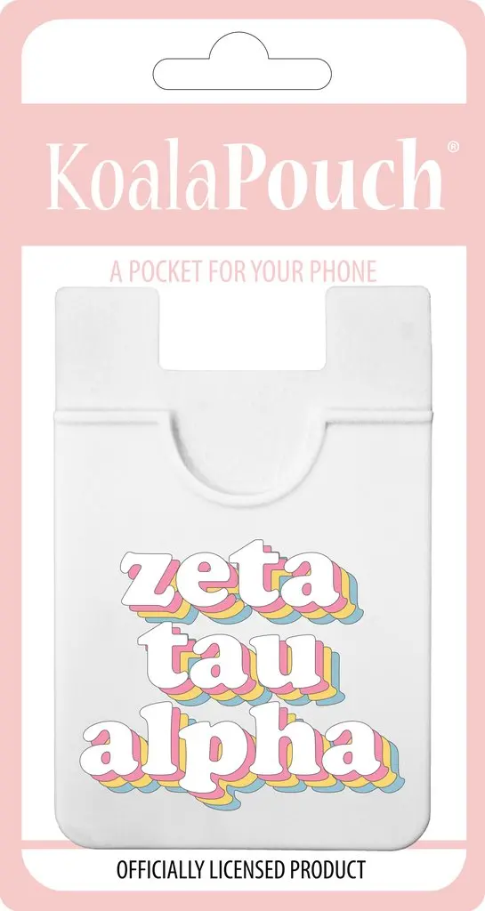 Zeta Tau Alpha Retro Koala Pouch 1
