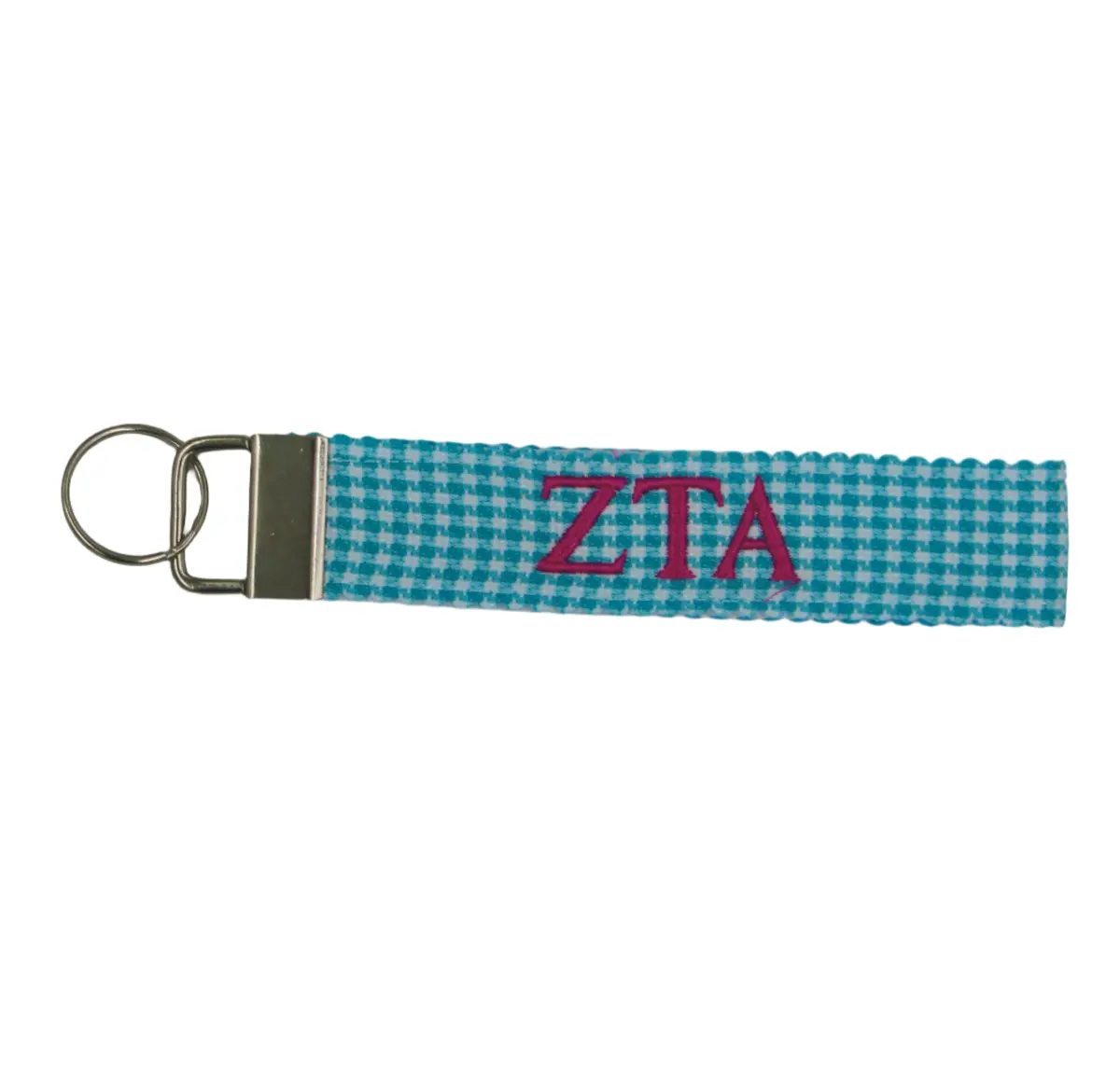 Zeta Tau Alpha Pastel Fob Keychain 1