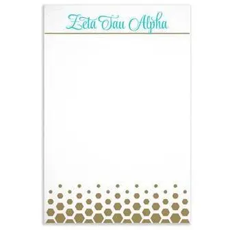 Zeta Tau Alpha Notepad 1
