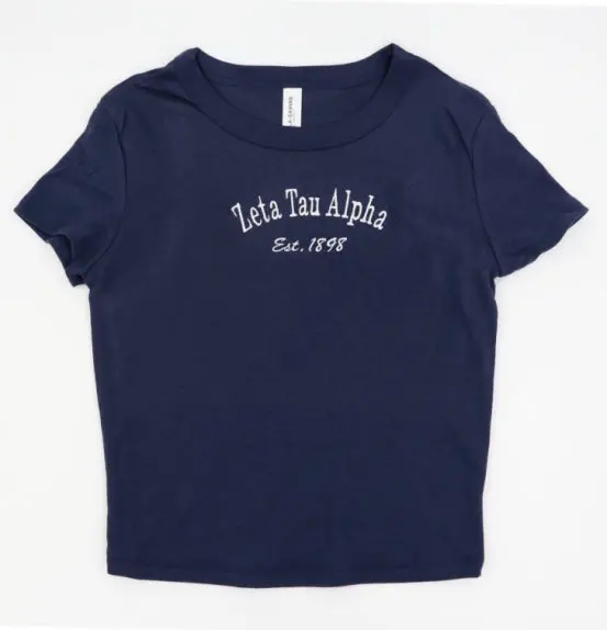 Zeta Tau Alpha Classic Baby Tee 1
