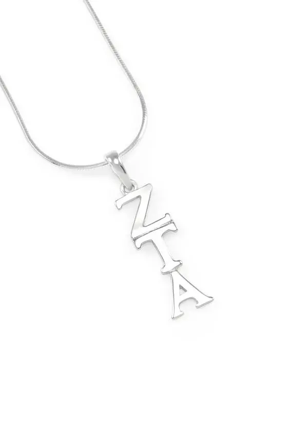Zeta Tau Alpha Sterling Silver Lavaliere 1