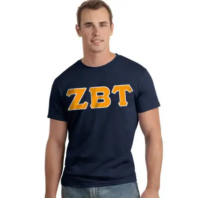 Zeta Beta Tau Greek Letter Tee 1