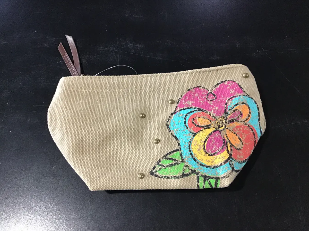 Floral Cosmetic Bag 1