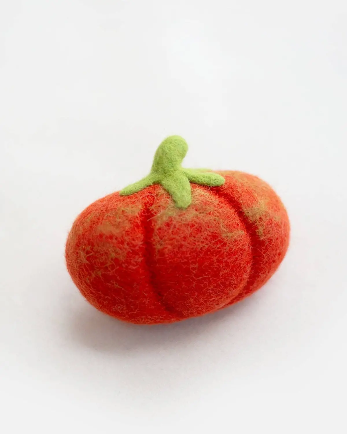 Wool Heirloom Tomato Dog Toy 1