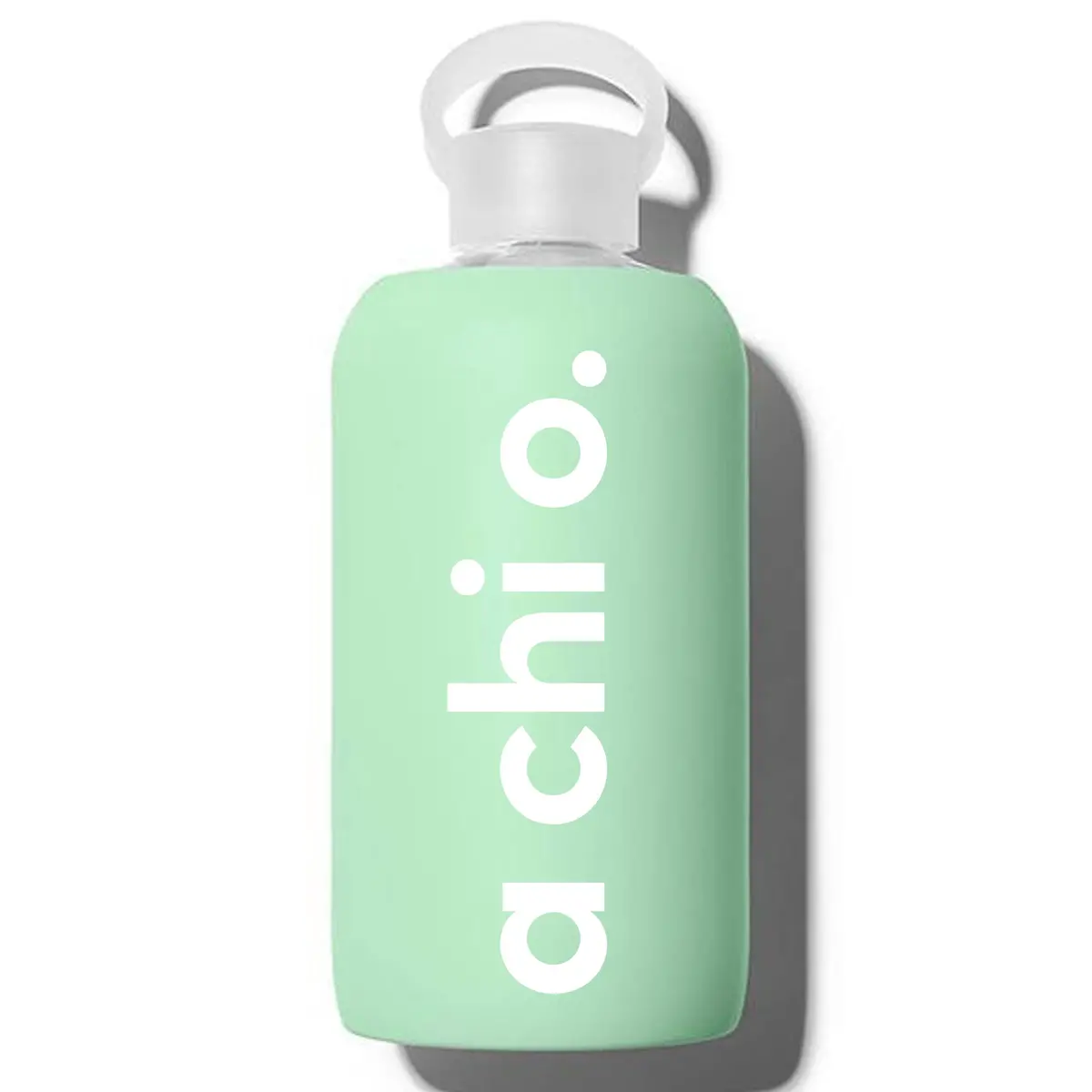 Alpha Chi Omega Glass Silicone Sleeve Water Bottle 1
