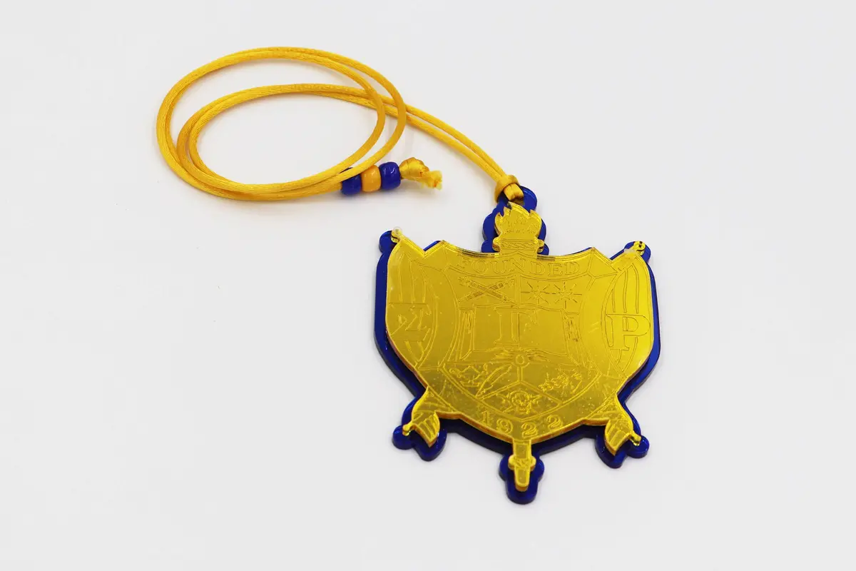 Sigma Gamma Rho Acrylic Shield Tiki 1