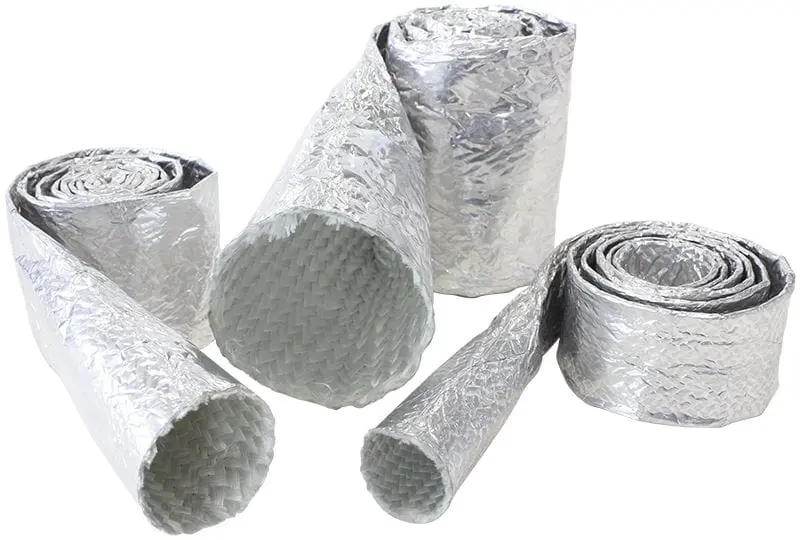 Aluminized Exhaust Heat Sleeve – 1/2" Id X 10' Length (Af91-5010) 1