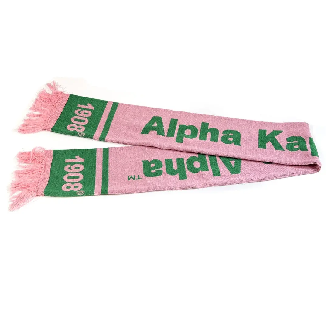 Alpha Kappa Alpha Knit Scarf 1