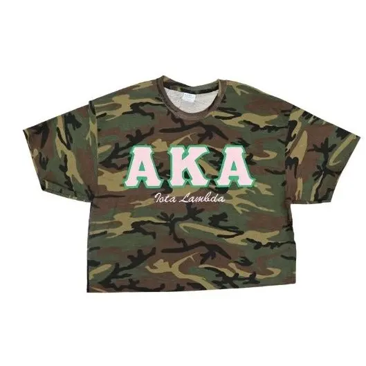 Alpha Kappa Alpha Sorority, Inc / Chapter Camo Tee 1