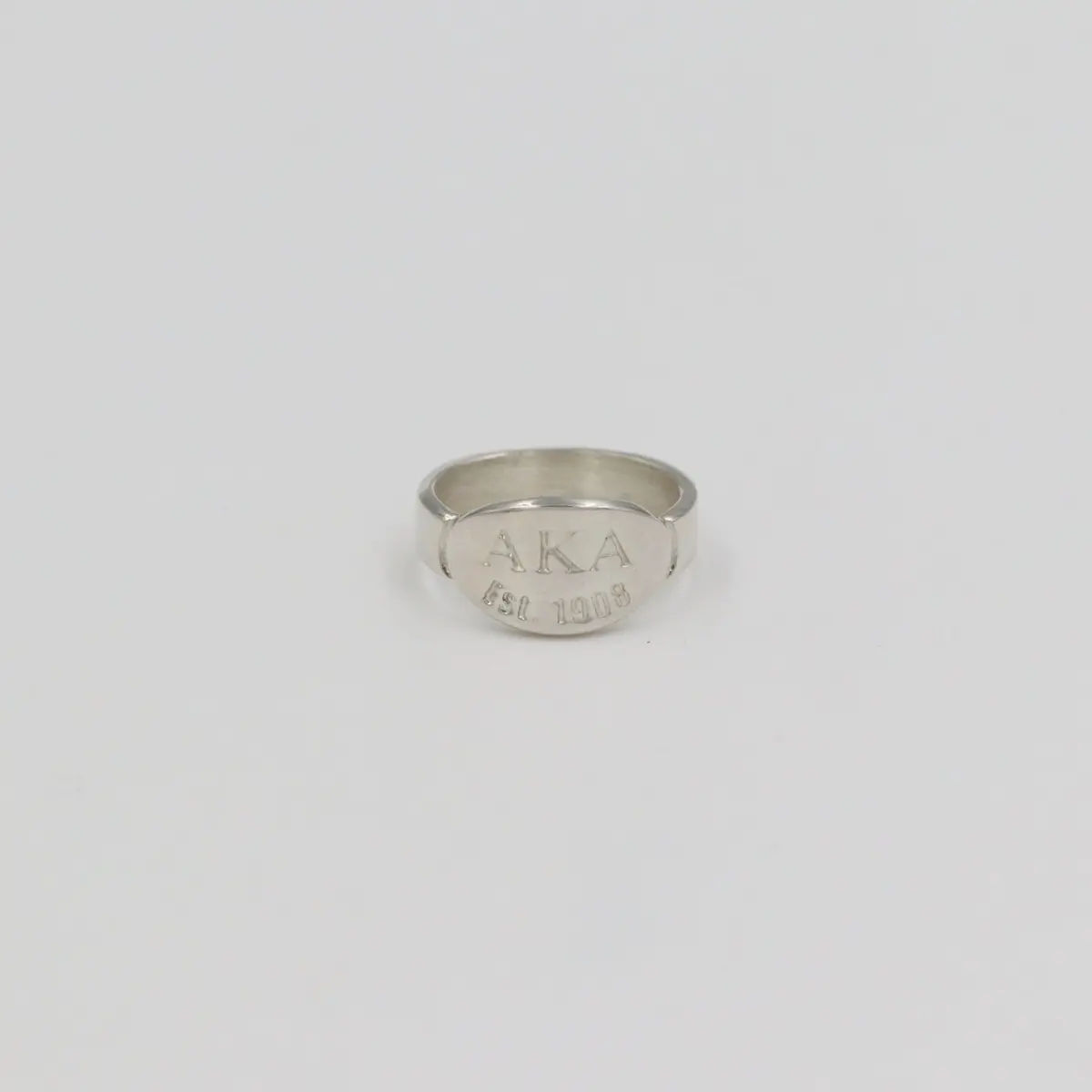 Alpha Kappa Alpha Oval Tag Ring 1