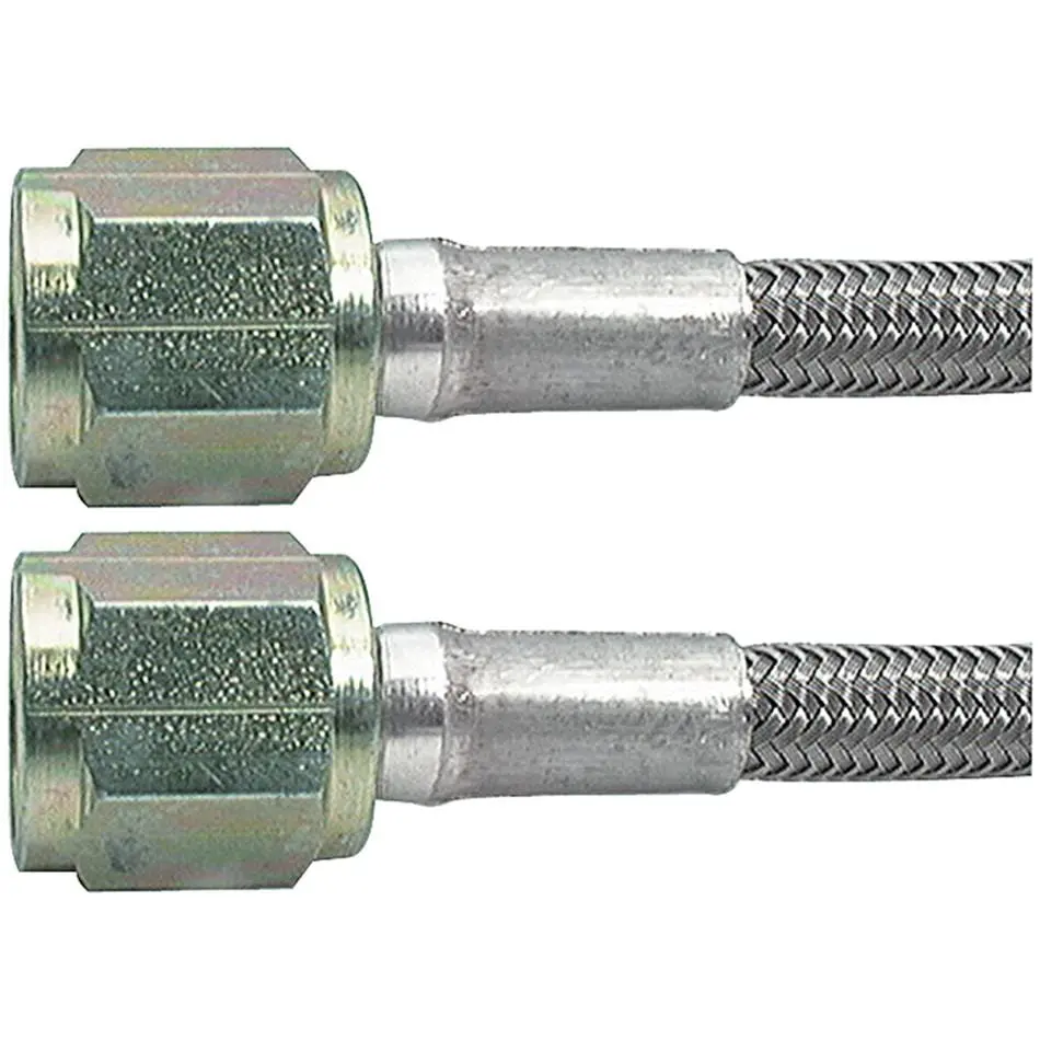 Allstar Performance All46310-9 Braided Stainless Steel Brake Line Kit – 10Ft 1