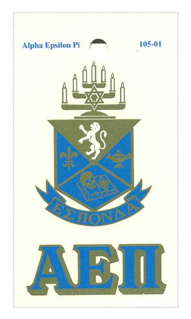 Alpha Epsilon Pi Decal - Discontinued 1