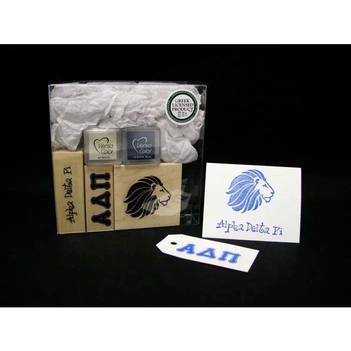 Alpha Delta Pi Rubber Stamps 1