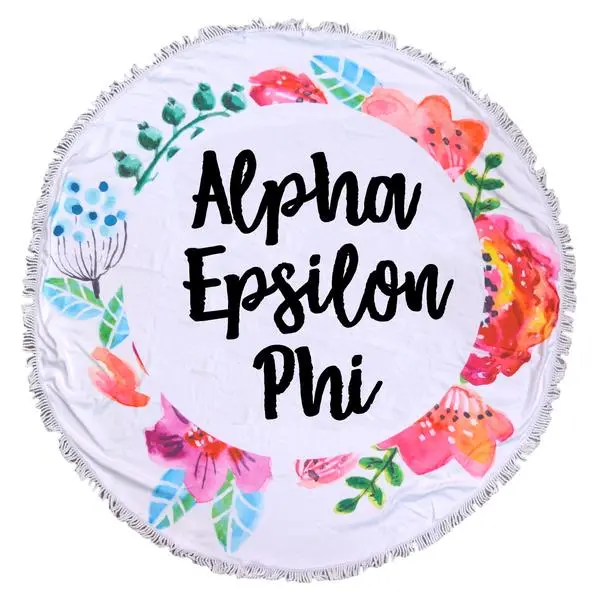 Alpha Epsilon Phi Fringe Towel Blanket 1