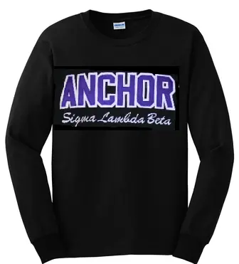 Sigma Lambda Beta Word Long Sleeve 1