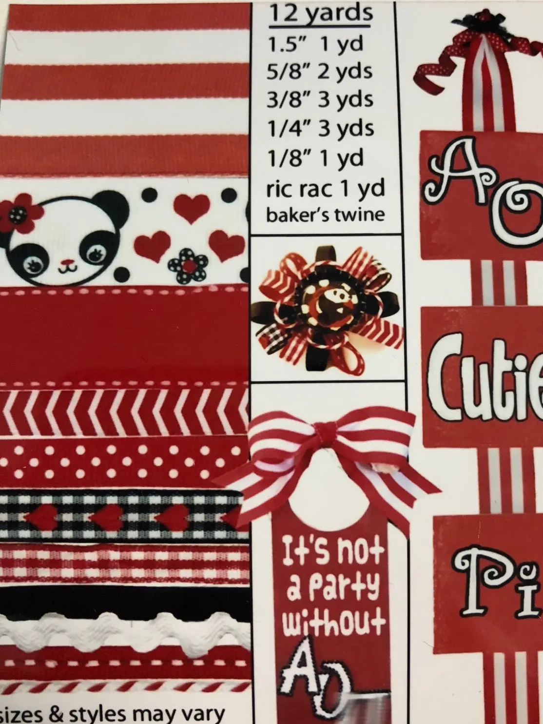 Alpha Omicron Pi Ribbon Pack 1