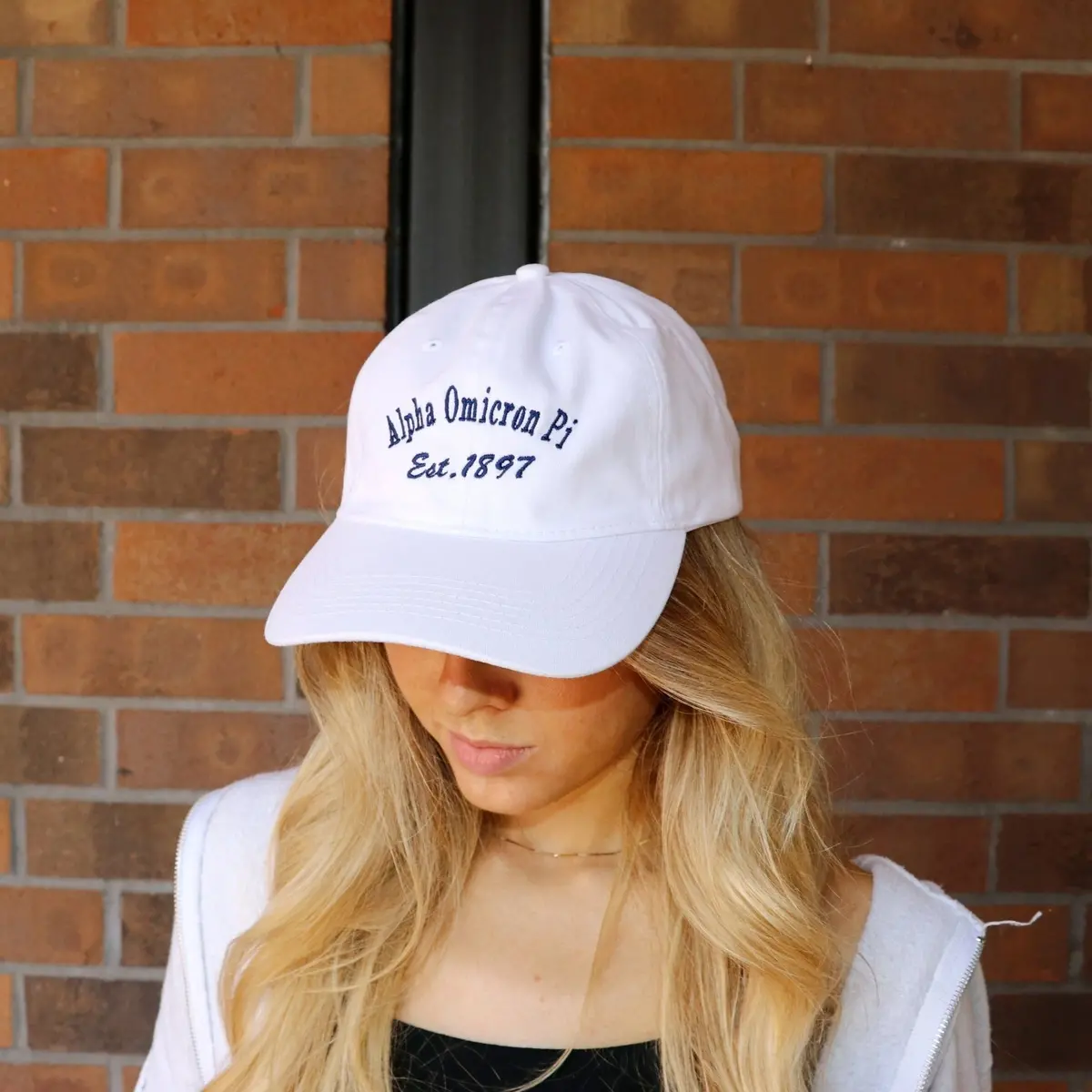 Alpha Omicron Pi Sorority Classic Hat 1