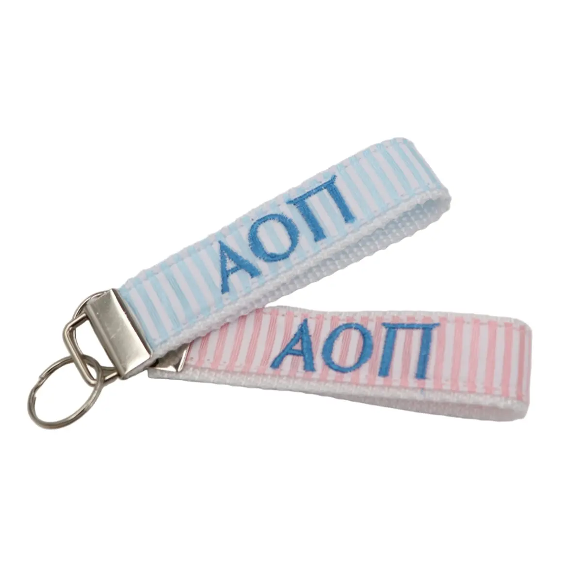 Alpha Omicron Pi Pastel Fob Keychain 1