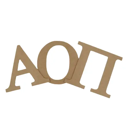 Alpha Omicron Pi Crafting Mdf/Wood Letter Set 1