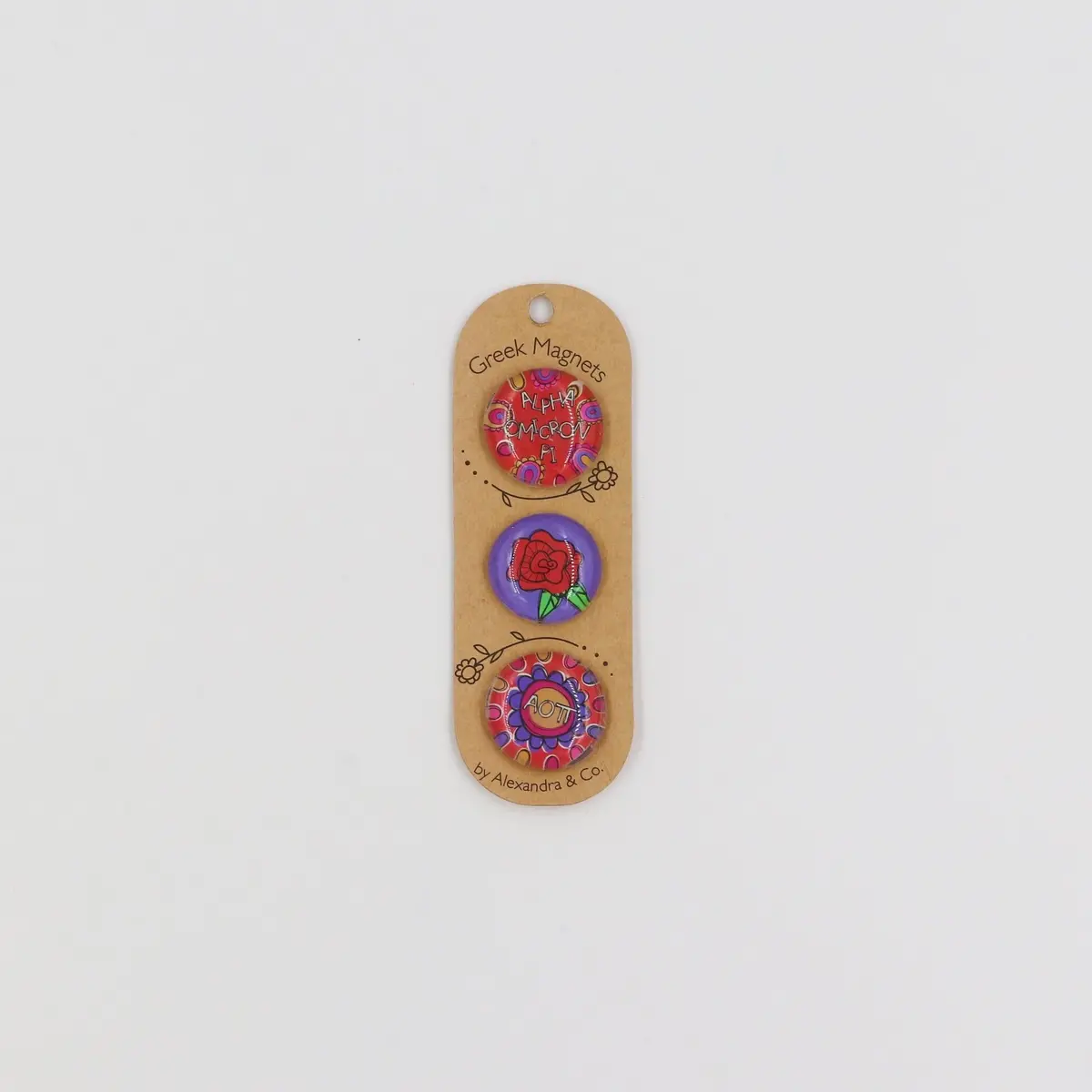 Alpha Omicron Pi Greek Magnets 1