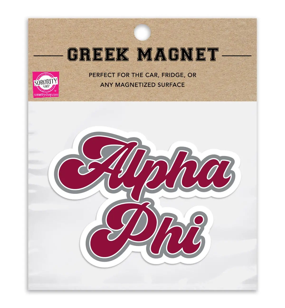 Alpha Phi Retro Magnet 1