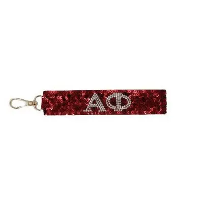 Alpha Phi Sequin Wristlet 1