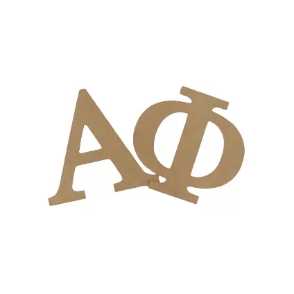 Alpha Phi Crafting Mdf/Wood Letter Set 1