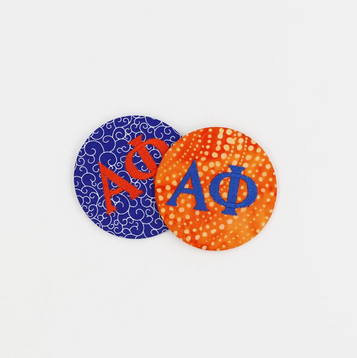 Alpha Phi Game Day Embroidered Button 1