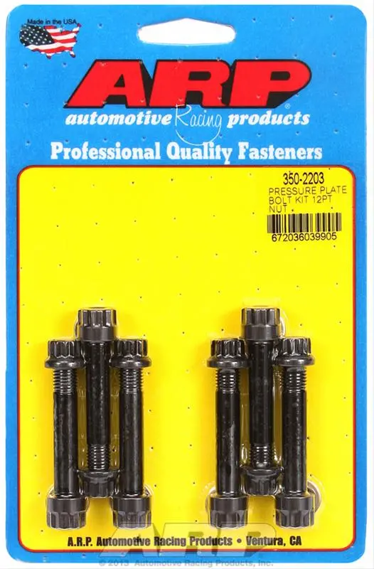 Arp 350-2203 Pro Series Clutch Pressure Plate Bolt Kit 1