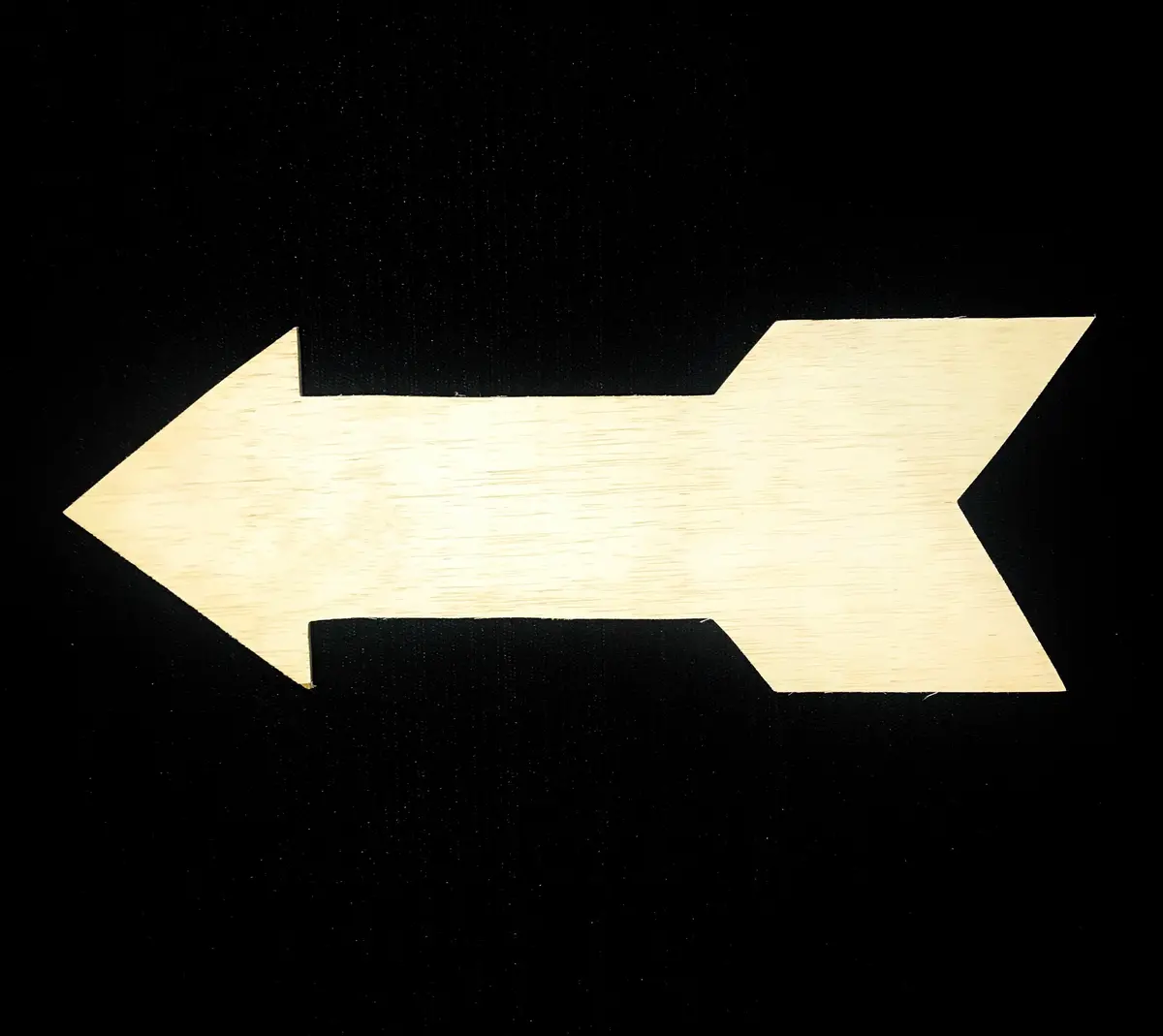 Pi Beta Phi Arrow Wood Board 1