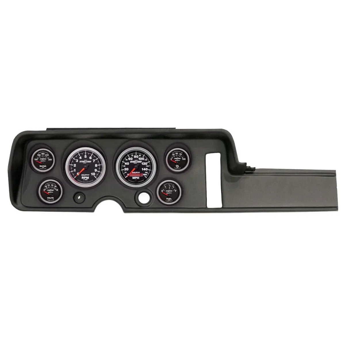 Autometer Sport-Comp Ii 12-Gauge Instrument Cluster – Analog/Digital Hybrid Display 1