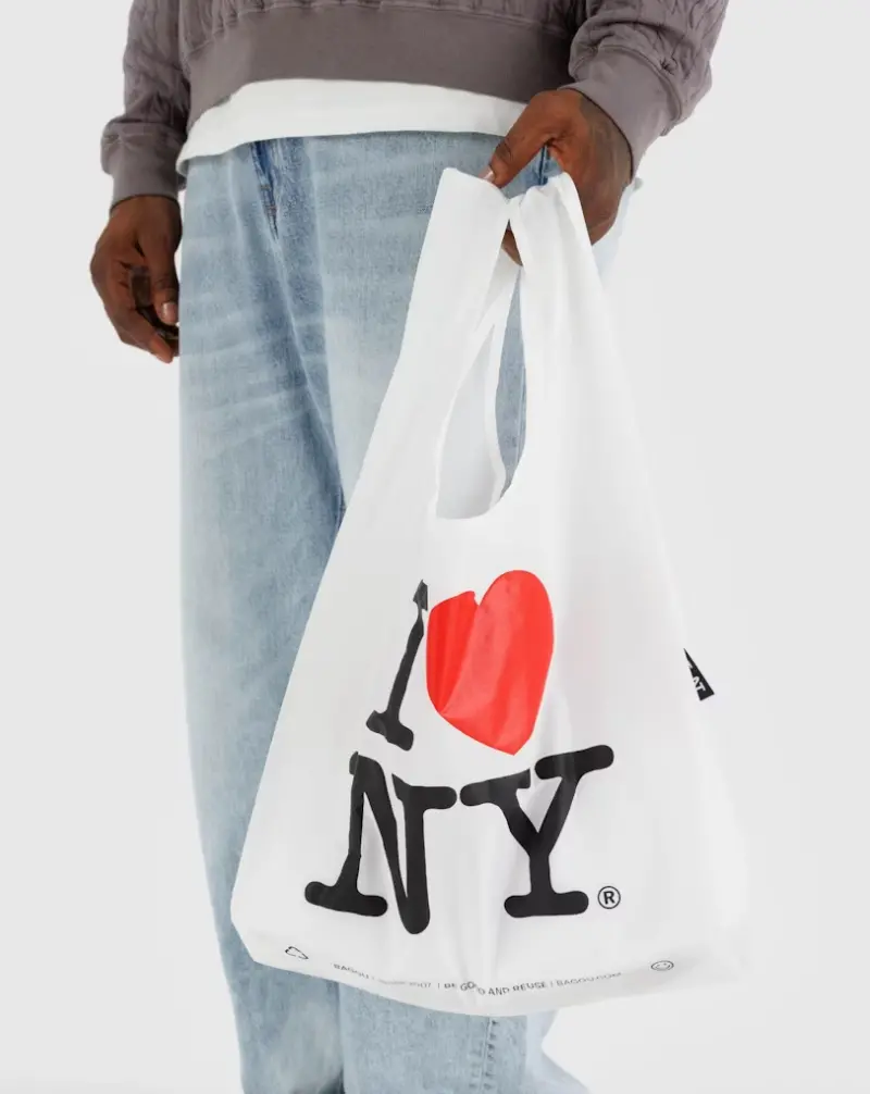 Standard Baggu Reusable Bag In I Love Ny 1