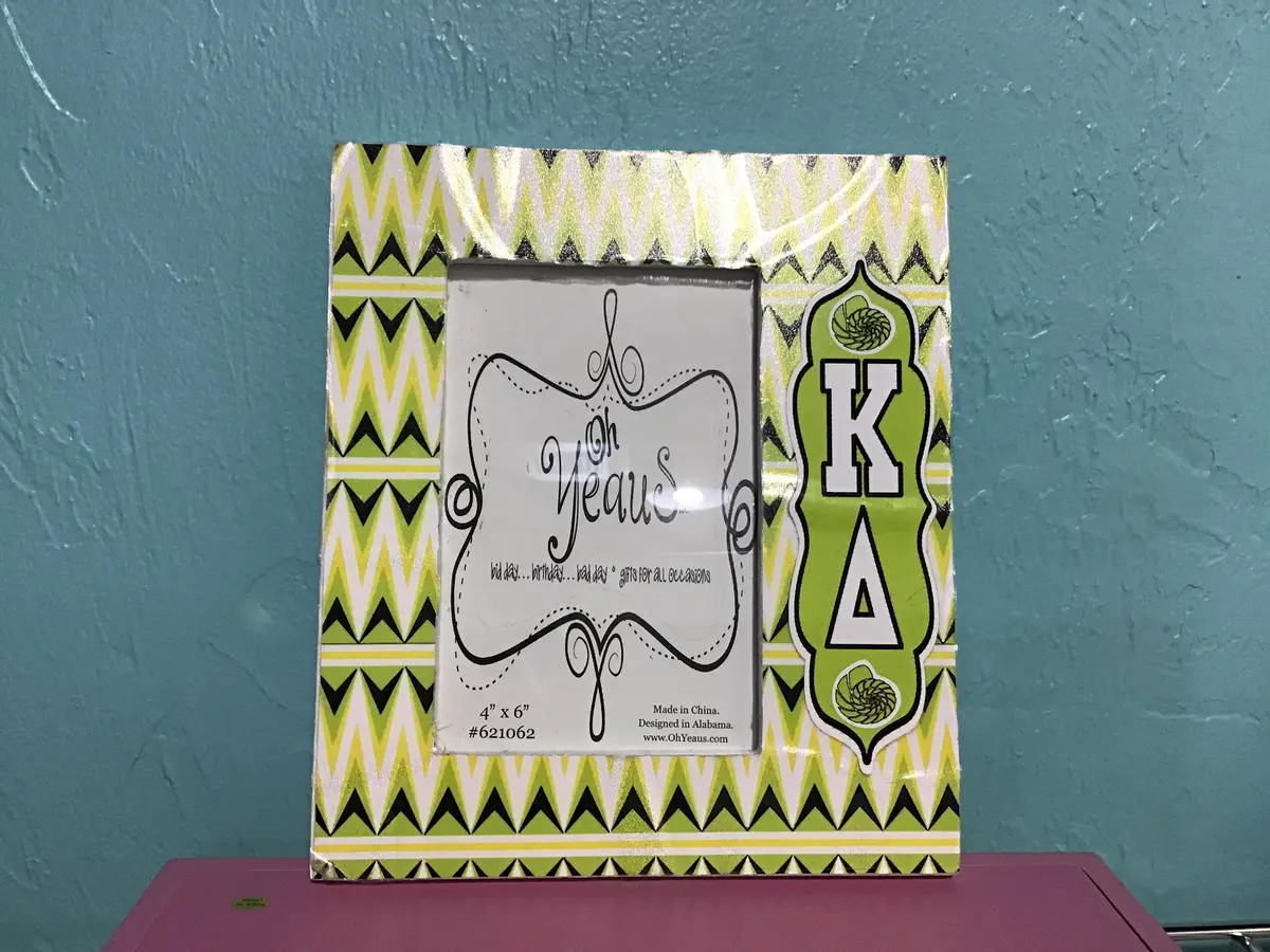 Kappa Delta 4X6 Picture Frame 1