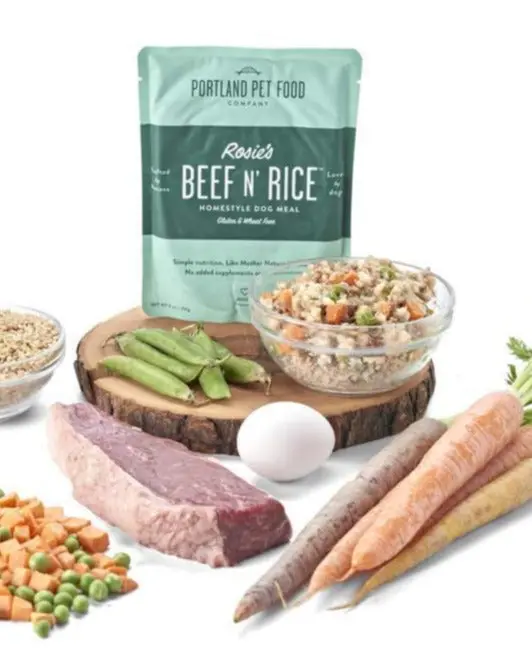 Rosie's Beef N' Rice Meal Pouch For Dogs (Made In The Usa) 2