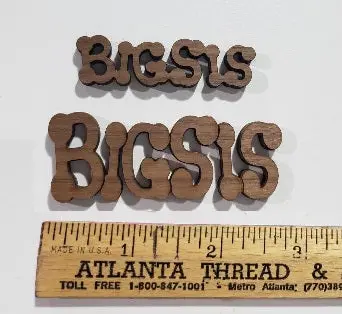 Big Sis Bubble Peel-N-Stick Word 1