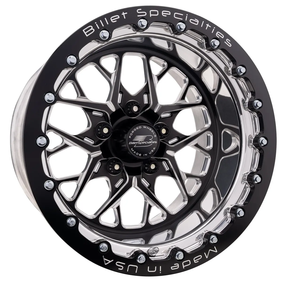 Billet Specialties Brsb07510L6135 Forged Aluminum Wheel – 17X7", 5X4.75", Matte Black Finish 1