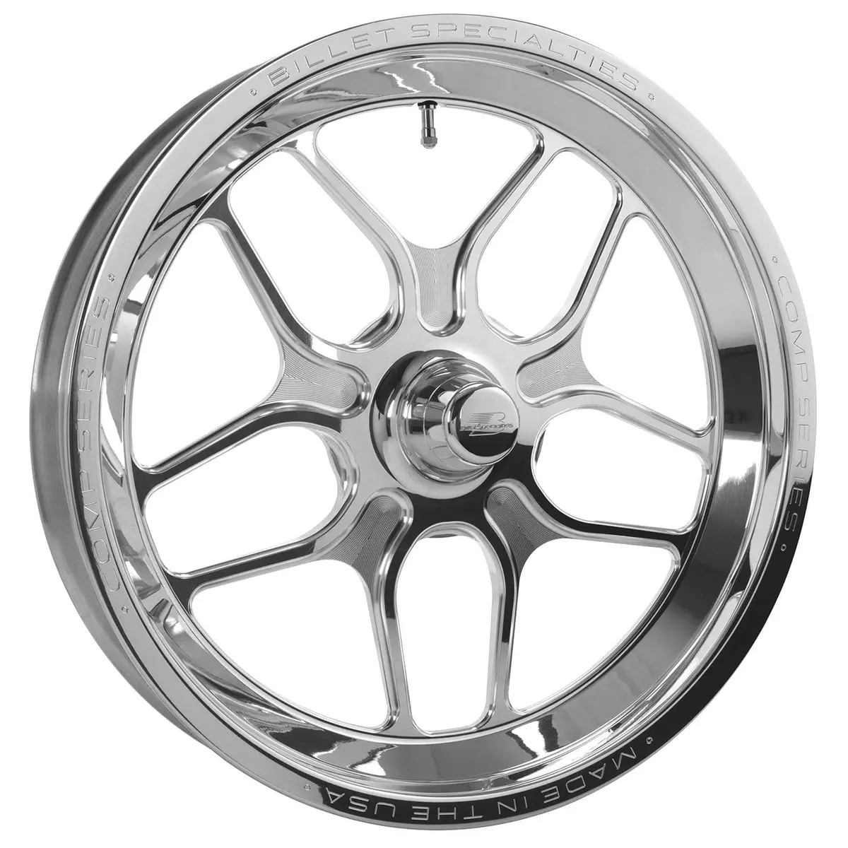 Billet Specialties Chrome Stainless Steel 17-Inch Drag Racing Wheels – Csf07535Ss17 1