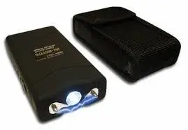 Black Stun Gun 800 Type 5500K Volt 1